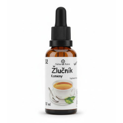 Žlučník - žlučové kameny, bylinné kapky - směs č. 32